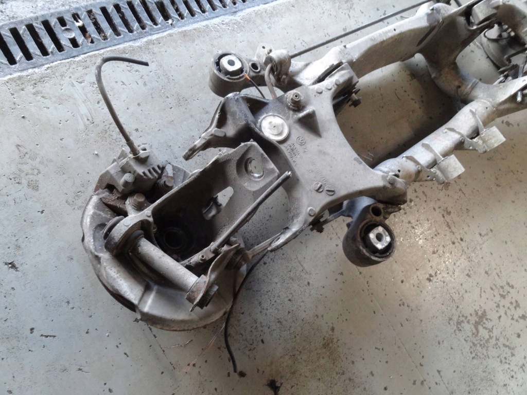 фото №6, Bmw 5 e61 2004 525d 2.5d kombi балка oś підвіска задня задня