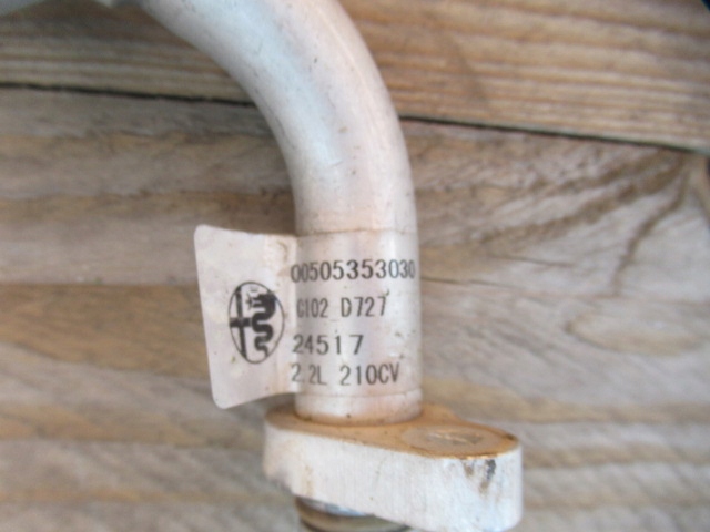 фото №2, Alfa romeo stelvio шланг кондиционера 0050535303