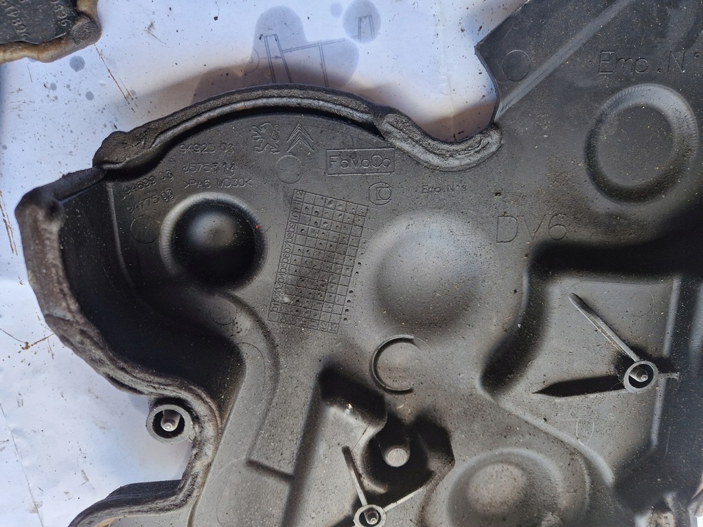 фото №7, Корпус захист розподільного валу peugeot citroen ford 9686975480 9469903