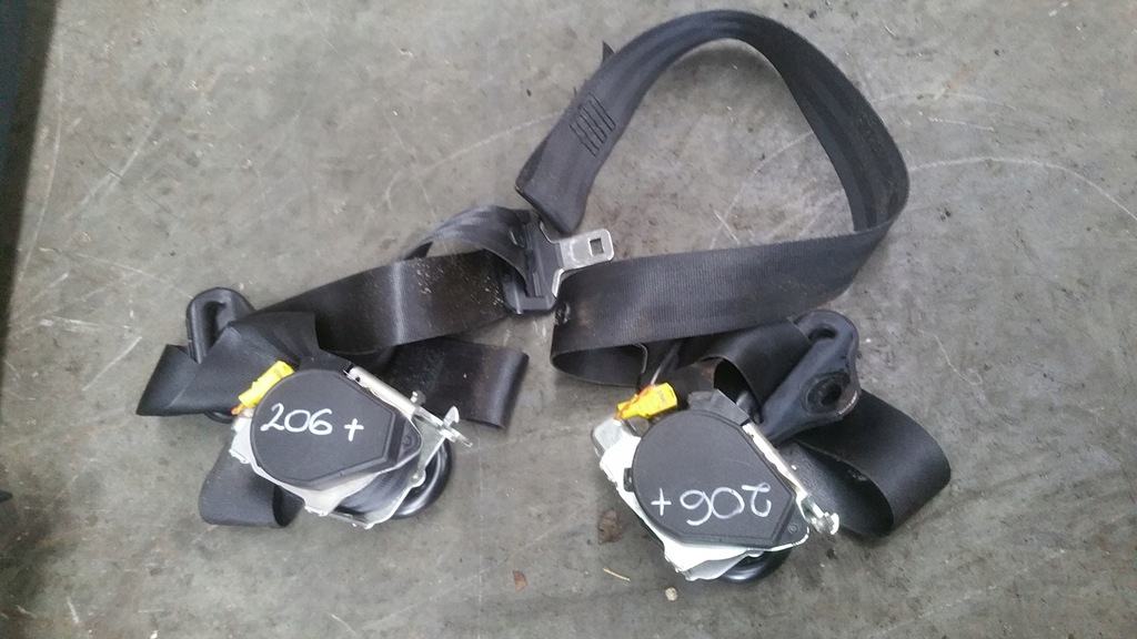 фото №7, Панель приладів консоль подушки безпеки ремені датчик peugeot 206+