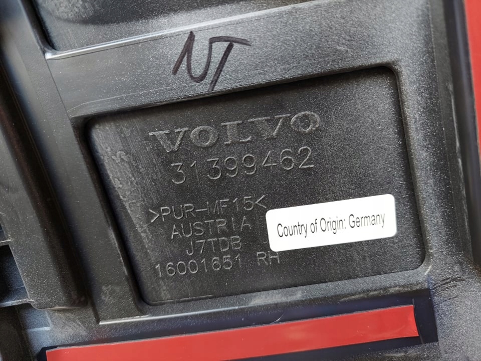 фото №7, Volvo xc90 ii 17- молдинг правая перед nowa оригинальный номер