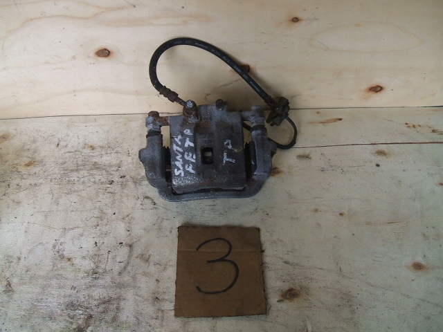 фото №6, Hyundai santa fe ii супорт гальмівний задня задній перед передній лівий правий