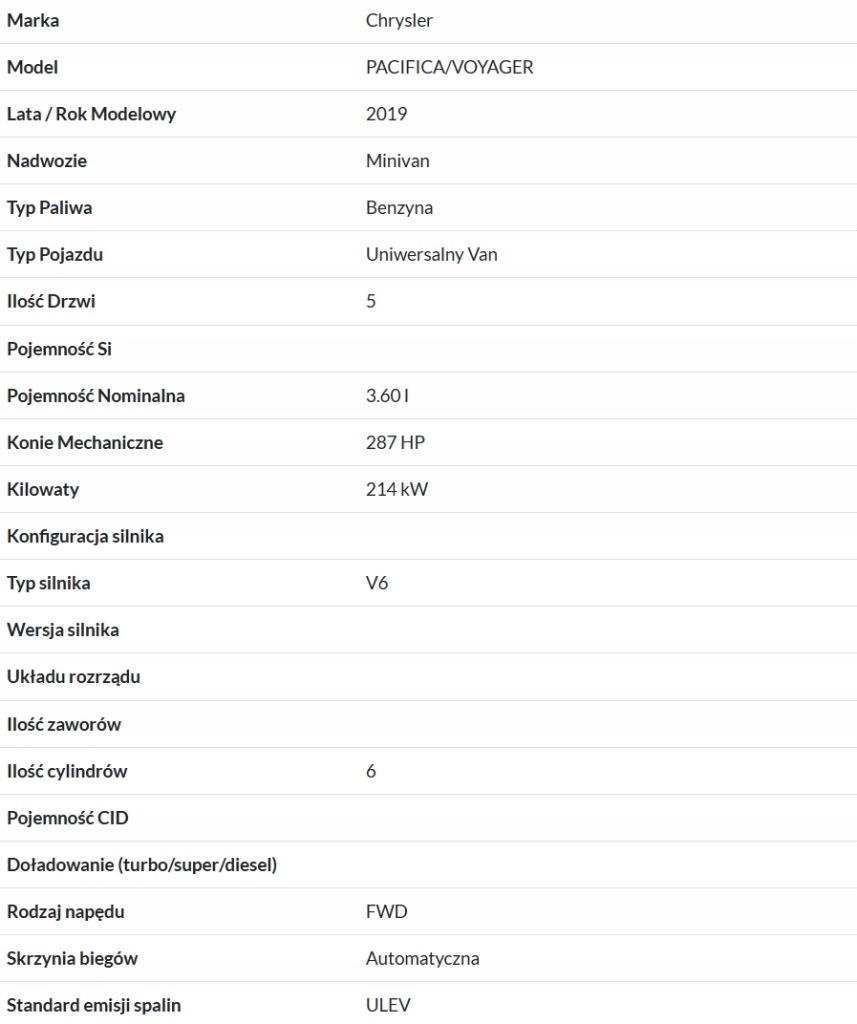 фото №15, Chrysler pacifica ii 16- 3.6 трансмісія рейка рульова 68416740ab оригінал
