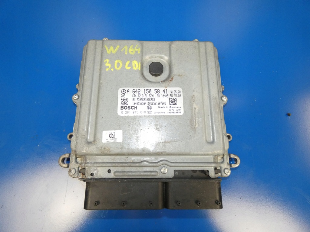 фото №1, Mercedes ml w164 3.0 cdi бортовий комп'ютер двигуна