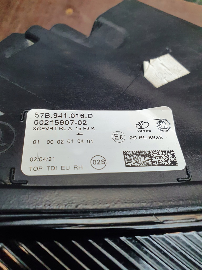 фото №15, Лампа перед правая full led skoda karoq 57b 2017-21