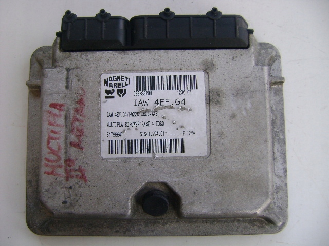 фото №1, Бортовой компьютер iaw 4ef.g4 51798647 fiat multipla 1.6