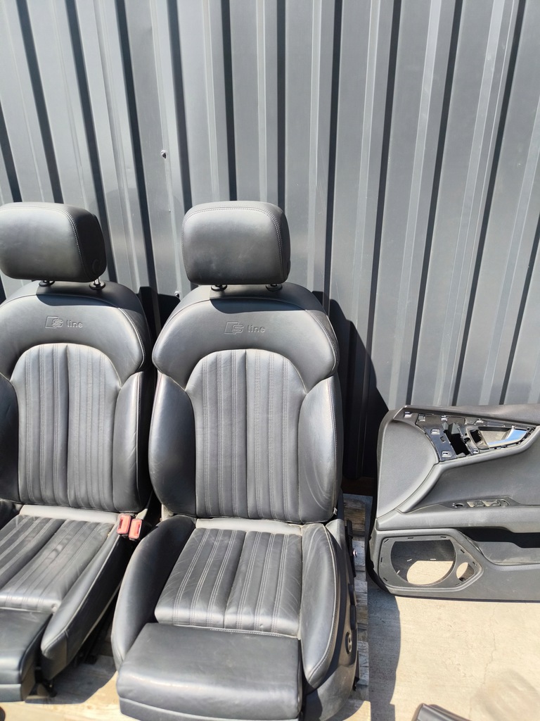 фото №6, Сиденье сиденья комплект s line audi a7 4g8 подогрев электрика 2010-2017 !!!