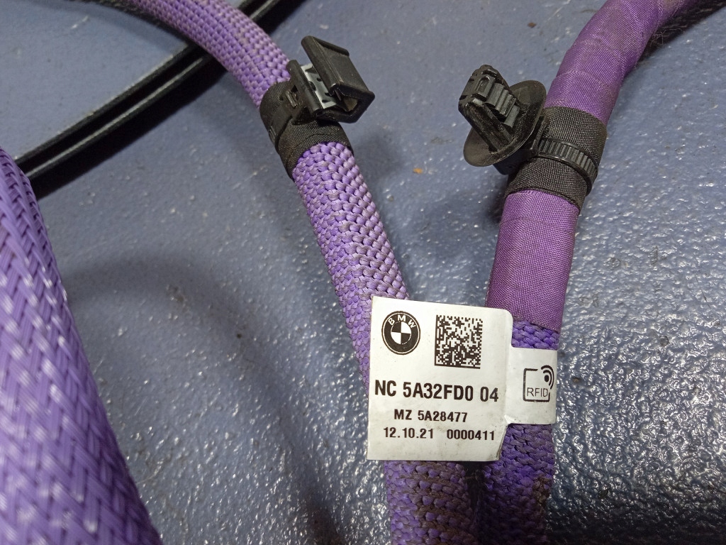 фото №5, Bmw 4 g22 g23 3,0d шланг кабель массовый генератора 5a32fd0 8791075