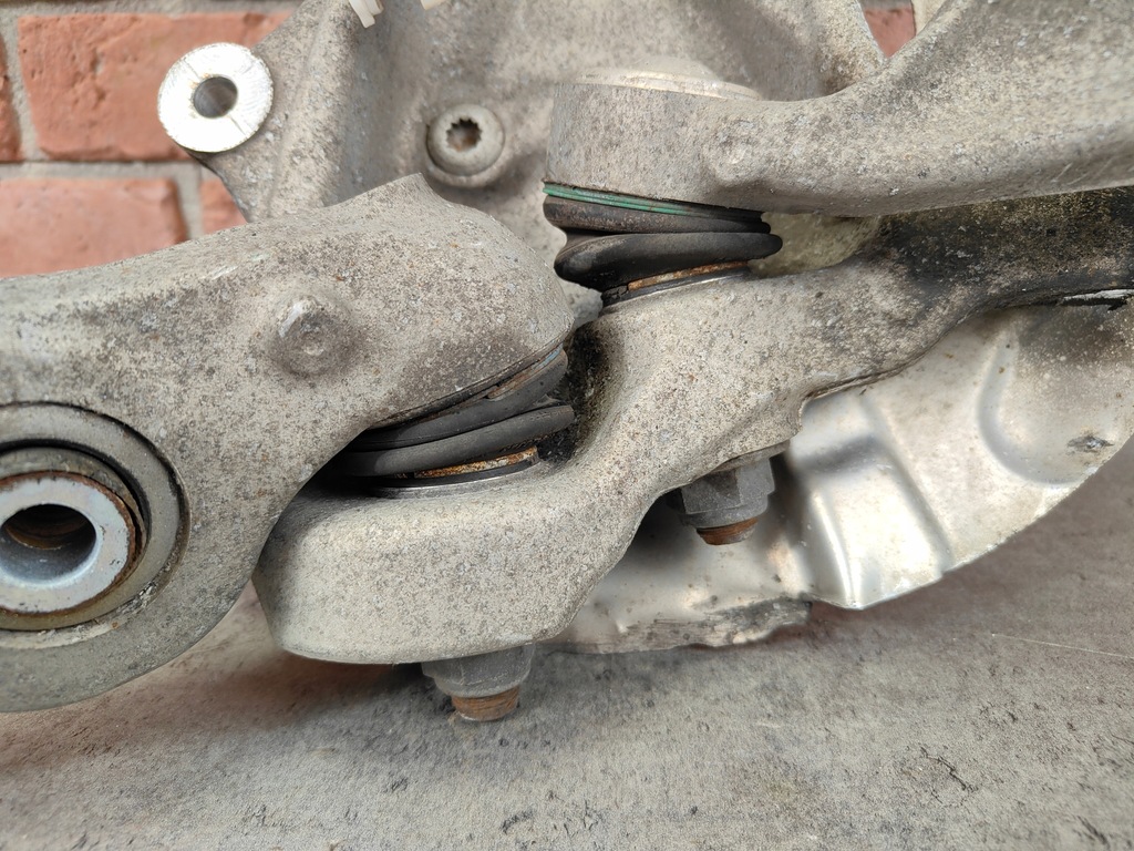 фото №10, Bmw f10 f11 поворотний кулак ліва передня лівий перед + важелі 2wd rwd 6775769