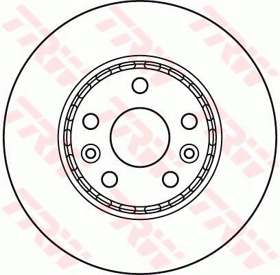 фото №4, Df6110 trw диск гальмівна