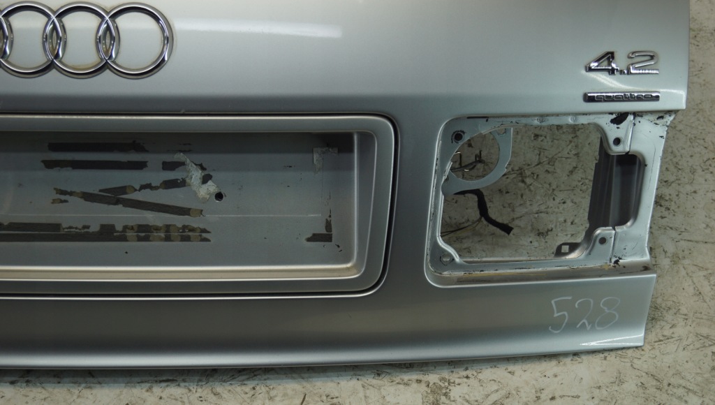 фото №4, Крышка багажника багажника задняя audi a8 d2 lift