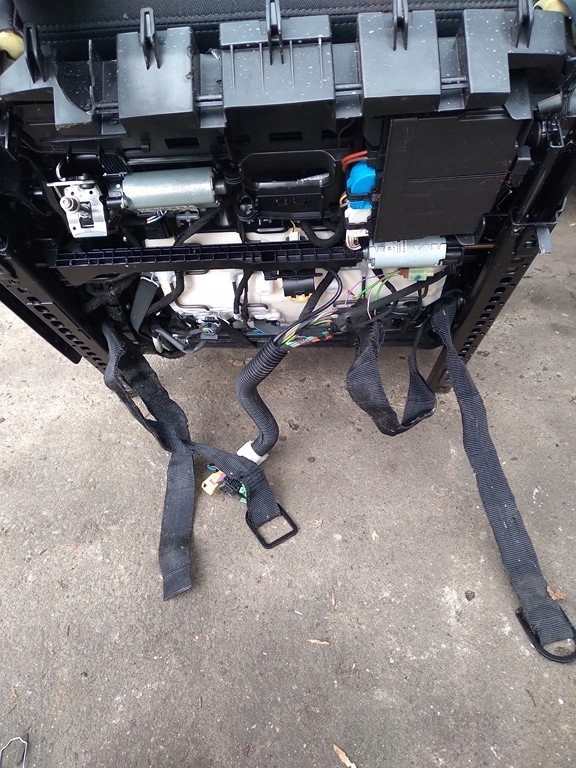 фото №6, Audi q7 4m сидіння заднє сидіння обшивки шкіра alcantara комплект