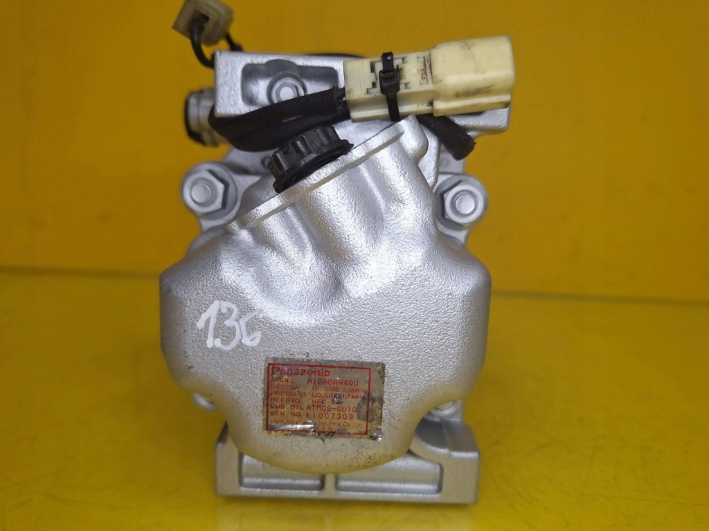 фото №10, Компресор компресор кондиціонера h12a0ah4qu mazda premacy 1.8 b nr136