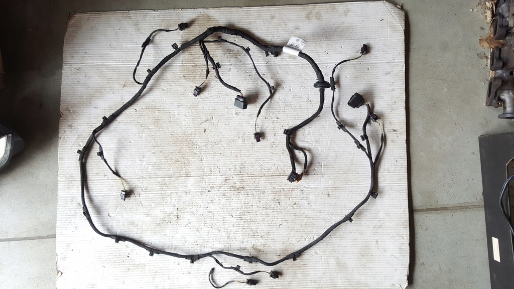 фото №1, Электропроводка pdc задняя vw touareg iii 760971104h