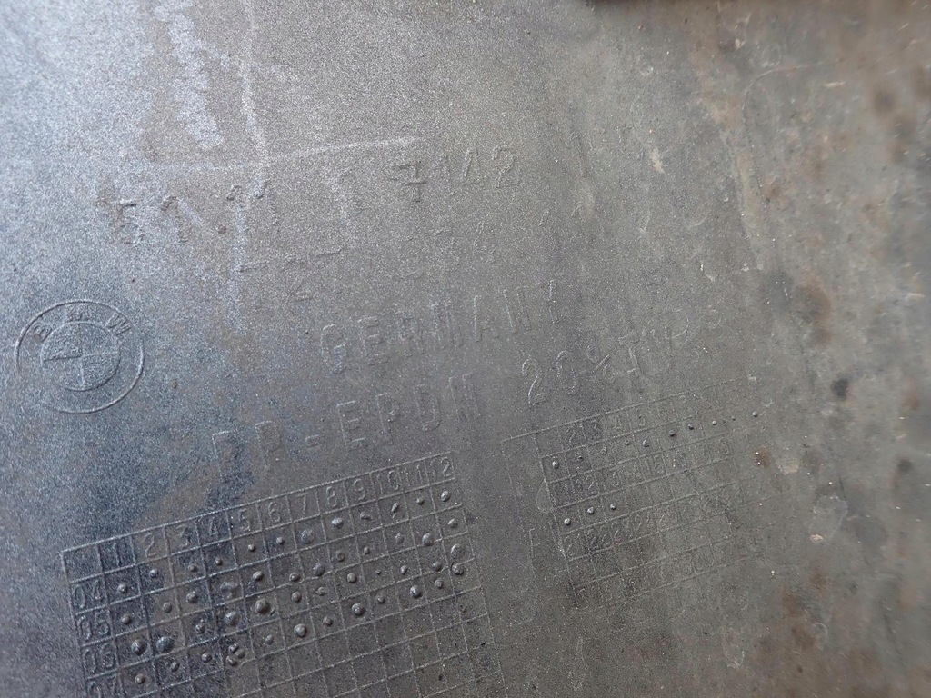 фото №12, Bmw 7 e65 lci lift 05-08 бампер перед передній