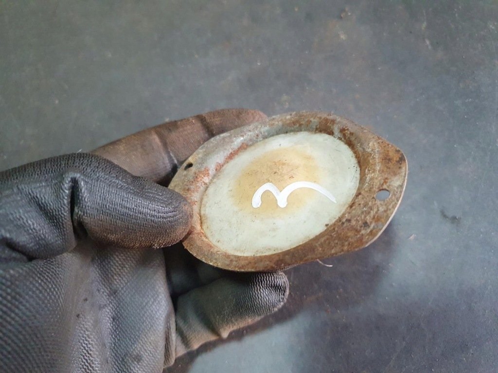 фото №7, Отражатель белый żuk nysa warszawa сирена fiat ursus прицеп prl металлический