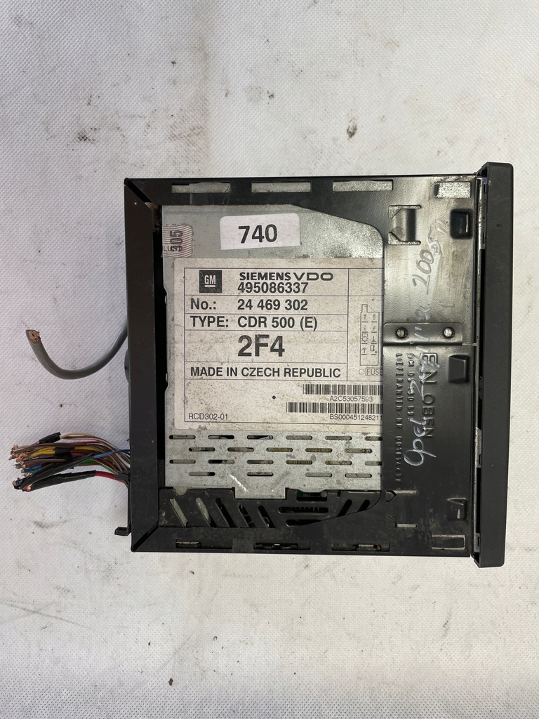 фото №6, Opel zafira a lift радиопроигрыватель 24469302