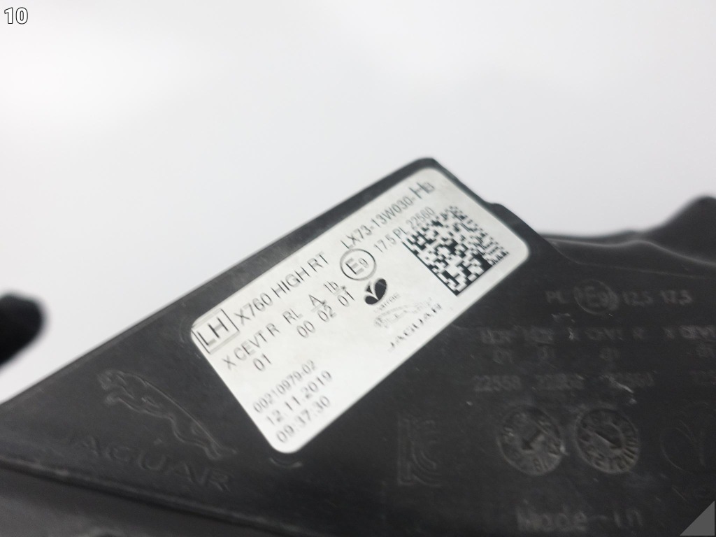 Jaguar xe x760 рестайлинг  19-24 лампа full led high matrix левая перед eu + модуль Доставка