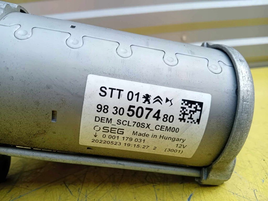 Citroen c5 aircross стартер ideał 1.2 thp 9830507480 в Україні