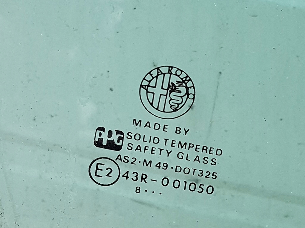 фото №4, Alfa romeo 166 2.0 98r скло правий перед