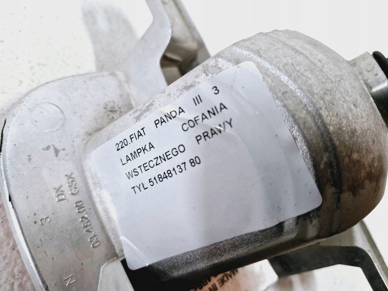 фото №6, Fiat panda 3 iii лампа лампа заднего вида заднего правый задняя правая задняя