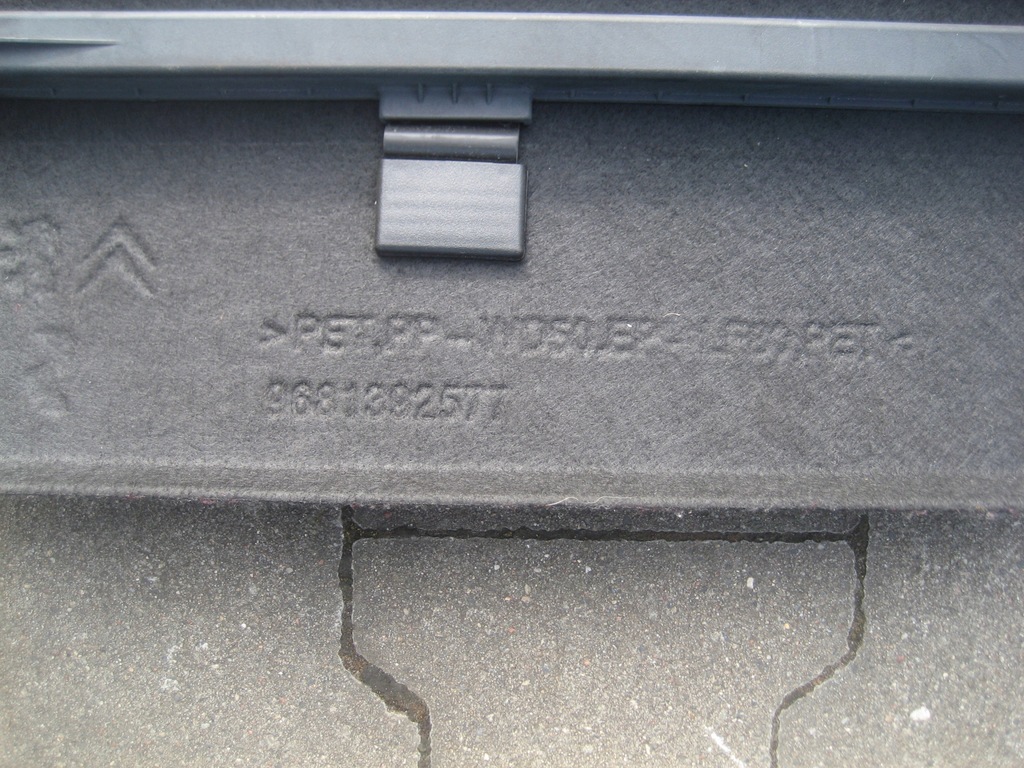 фото №10, Citroen berlingo iii 08-17r полиця задня задня czarna 9681392577