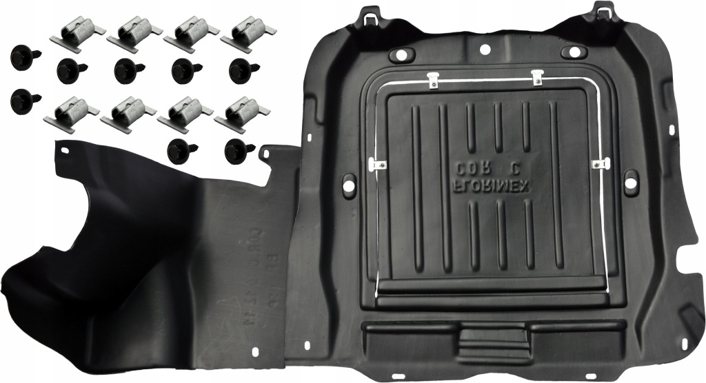 фото №1, Захист двигуна opel corsa c combo meriva кліпси