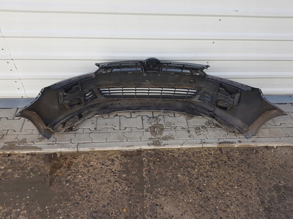 фото №11, Vw golf 6 vi 08-13r hb бампер перед решётка радиатора la7t