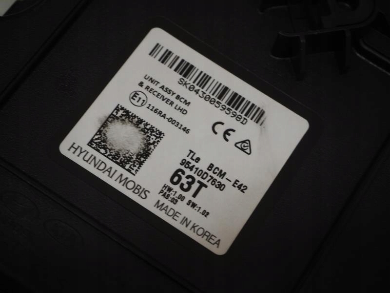 фото №3, Модуль bcm hyundai tucson iii lift