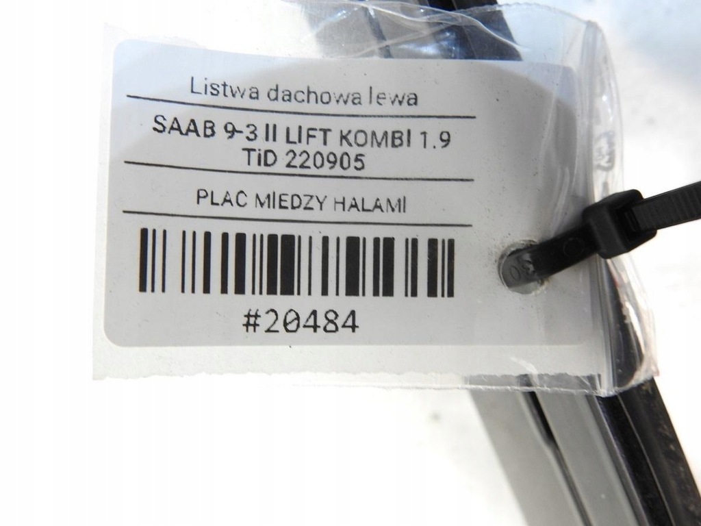 фото №8, Молдинг дах ліва 289 saab 9-3 ii lift kombi