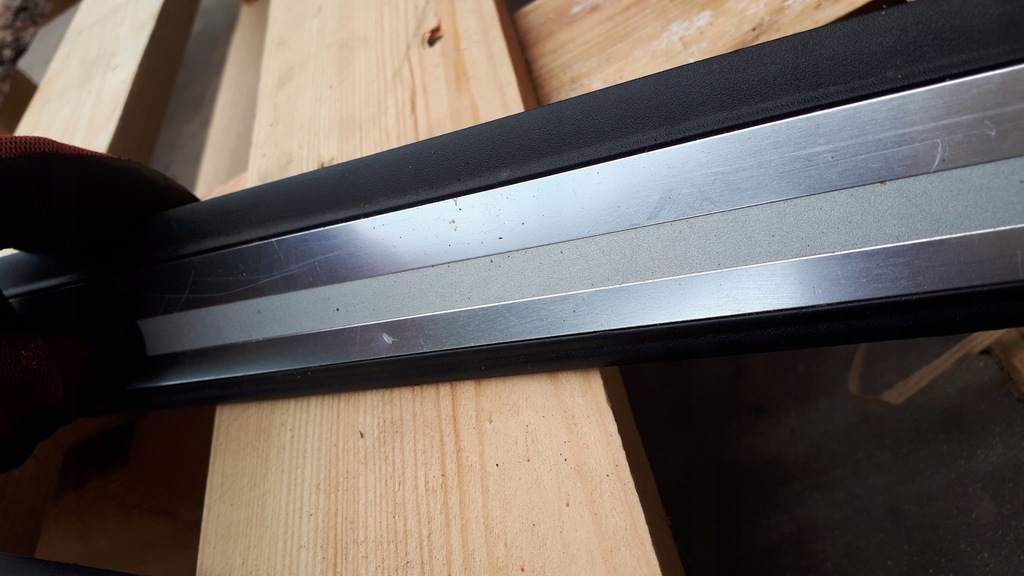 фото №6, S4 b8 lift накладки пороговые sline накладки na пороги