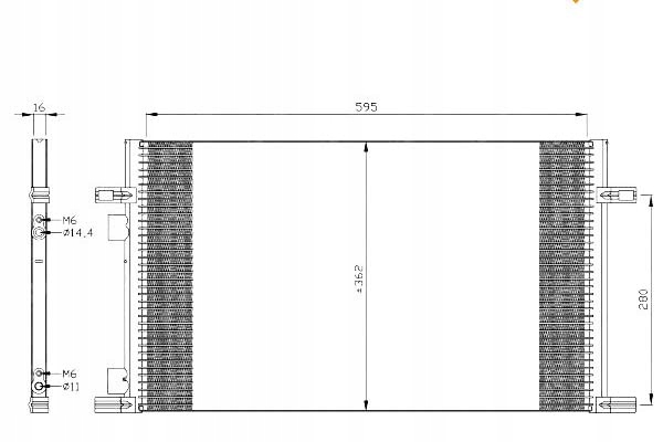 фото №1, Конденсатор nrf 8671017594 7701045346 53321 182380n