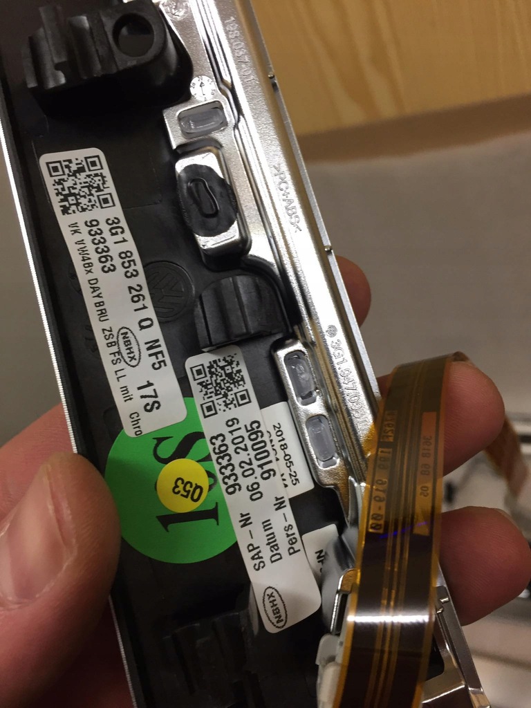 фото №13, Vw passat b8 arteon молдинг dekor двері led nf5 eu