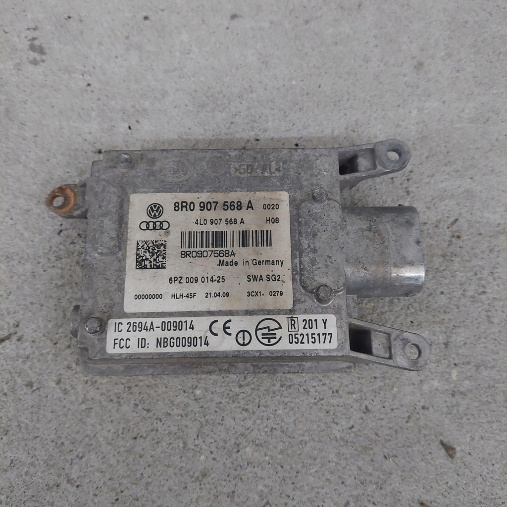 фото №1, Audi q5 8r датчик поперечина руху правий 8r0907568a