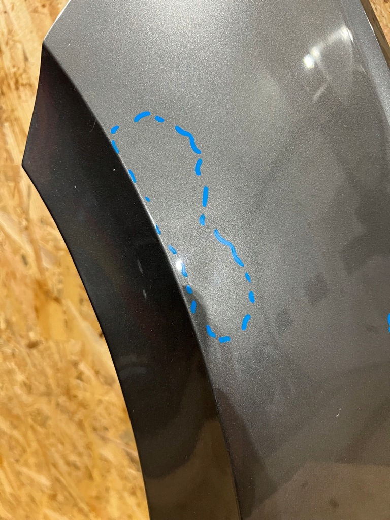 фото №8, Vw polo 2g0 крыло перед передний левый