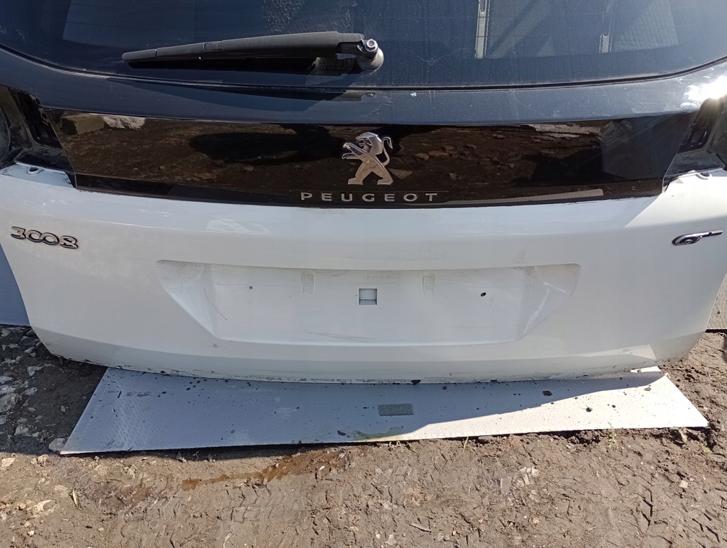 фото №4, Крышка багажника задняя задняя комплектная peugeot 3008 ii