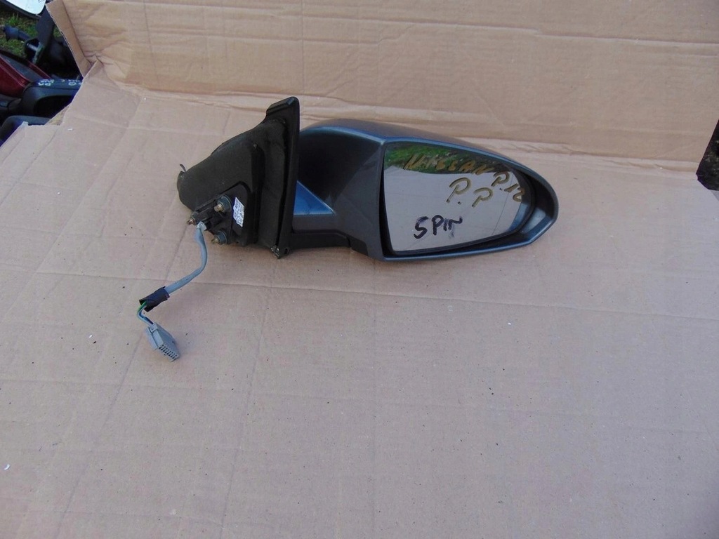 фото №6, Зеркало ele. правое nissan primera p12 5pin europa