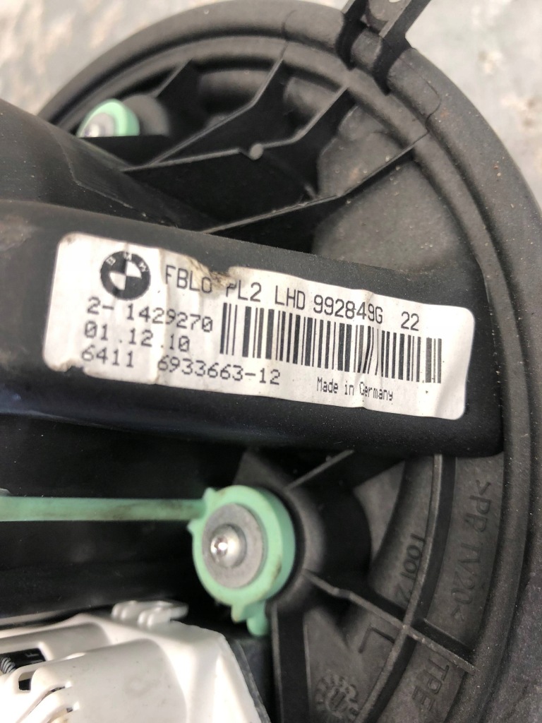 Воздуходувка вентилятор bmw e87 lci 6933663 Недорого