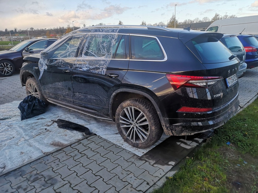 фото №1, Skoda kodiaq четверть левая крыло левый задняя хороший