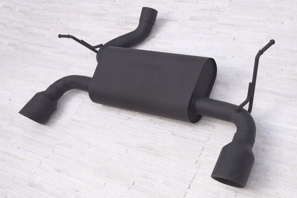 фото №8, Jeep wrangler jk подвійний сталевий вихлоп тюнінговий