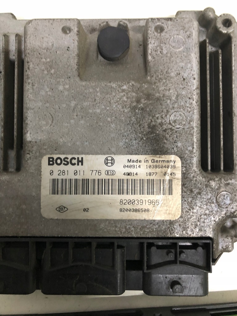 фото №2, Блок керування набір стартовий renault megane ii 1.9 dci 0281011776