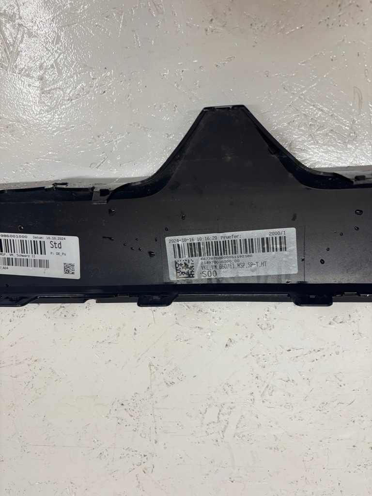 фото №10, Bmw 5 g60 g61 m-pakiet решётка бампера средняя перед 51115a36022 wys 24h