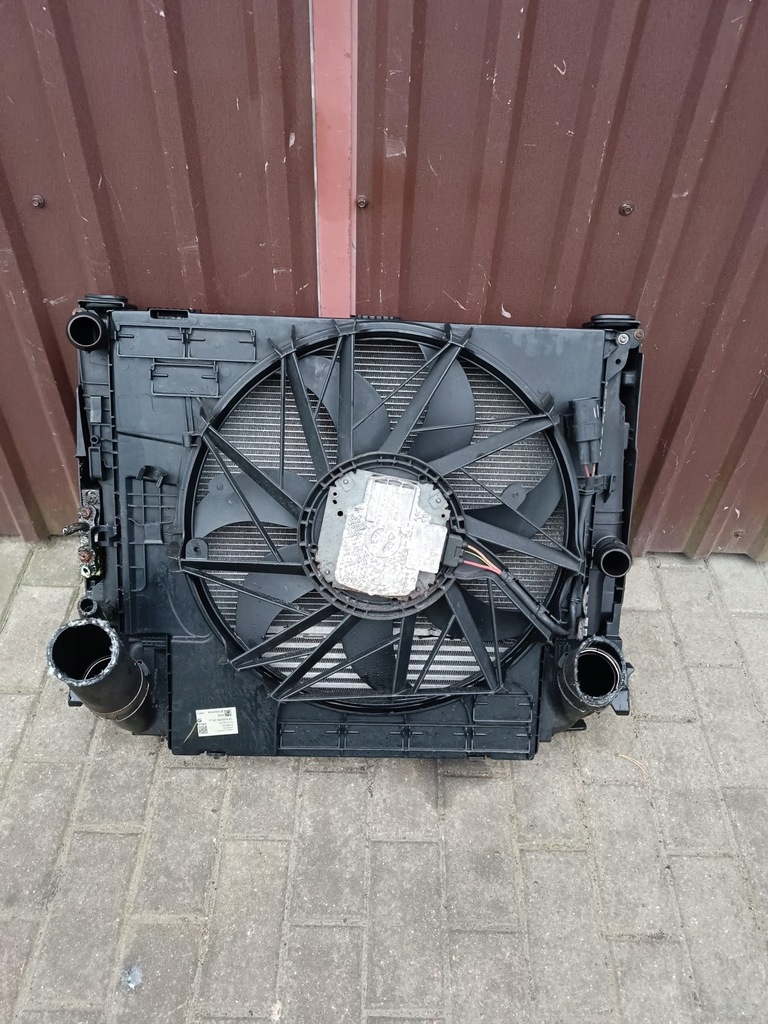 фото №5, Bmw x3 f25 радиатор комплект радиатор 2.0d 7601176 7823568