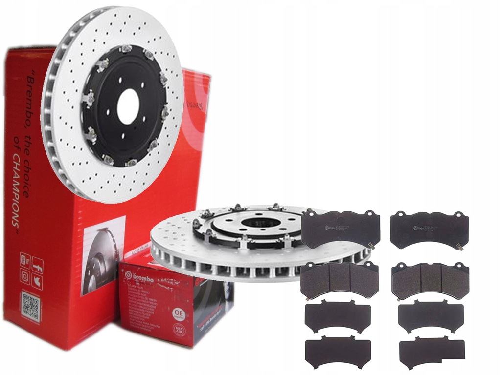 фото №1, Тормозные диски тормозные колодки brembo перед nissan gt-r r35 380mm