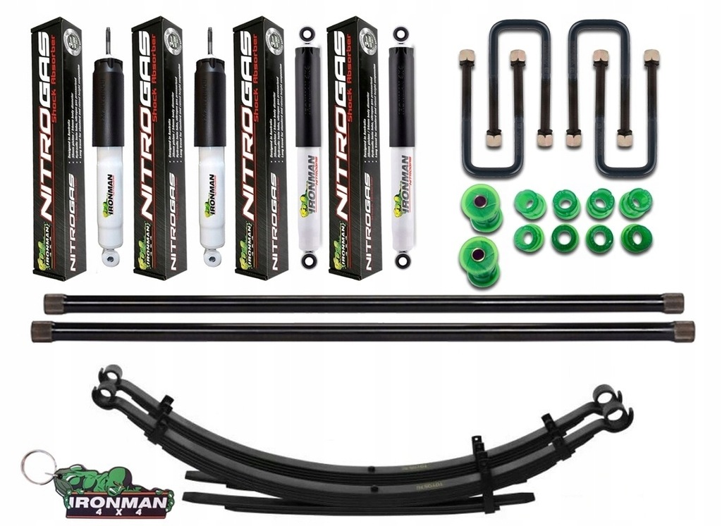 фото №6, Набір підвіска lift + 2 cale isuzu d-max dmax 03-12 ironman