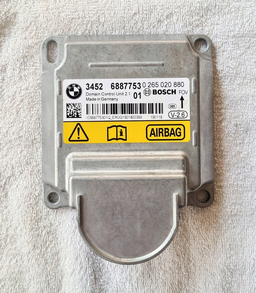 фото №1, Bmw f20 модуль подушка безопасности - fabrycznie новый оригинальный номер 6887753
