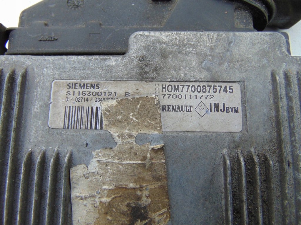 фото №5, Бортовий комп'ютер s115300121b 7700875745 renault