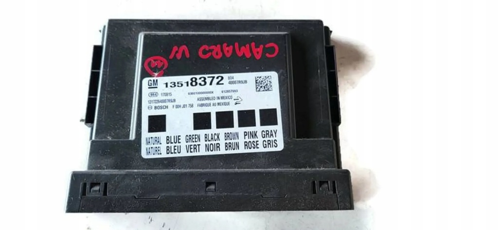 фото №1, Chevrolet camaro 17r модуль комфорта 13518372