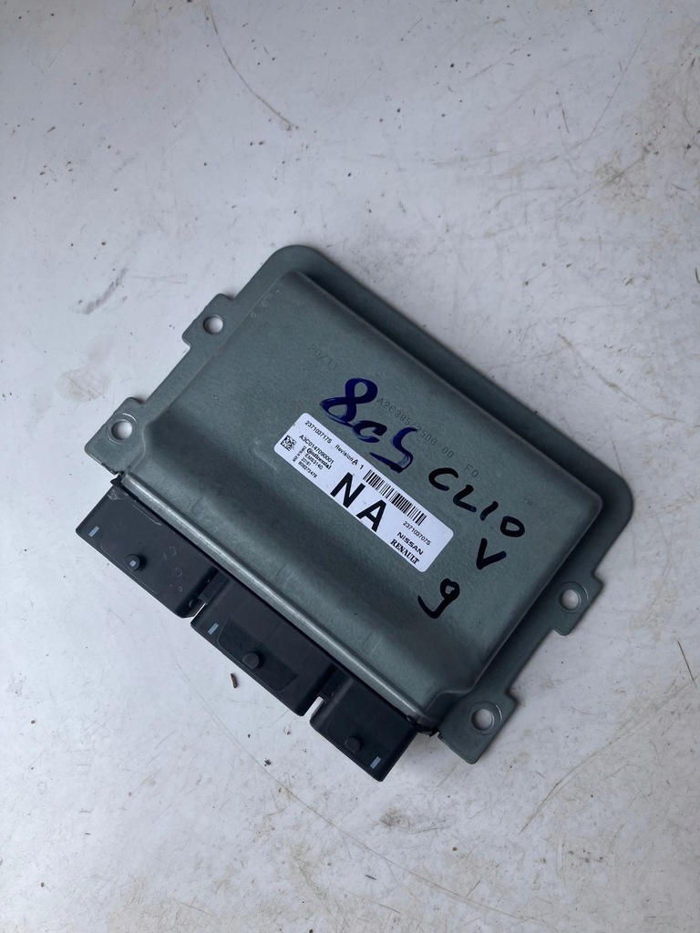 фото №1, Блок керування бортовий комп'ютер двигуна renault clio v 1.0 tce 237103717s