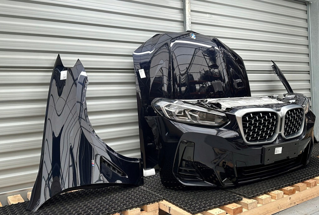 фото №9, Bmw x3 g01 x4 g02 lci перед капот бампер led крила pas радіатор 416